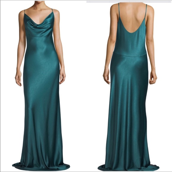 Black Halo Dresses & Skirts - Black HaloBessette Sleeveless Bias-Cut Satin Slip